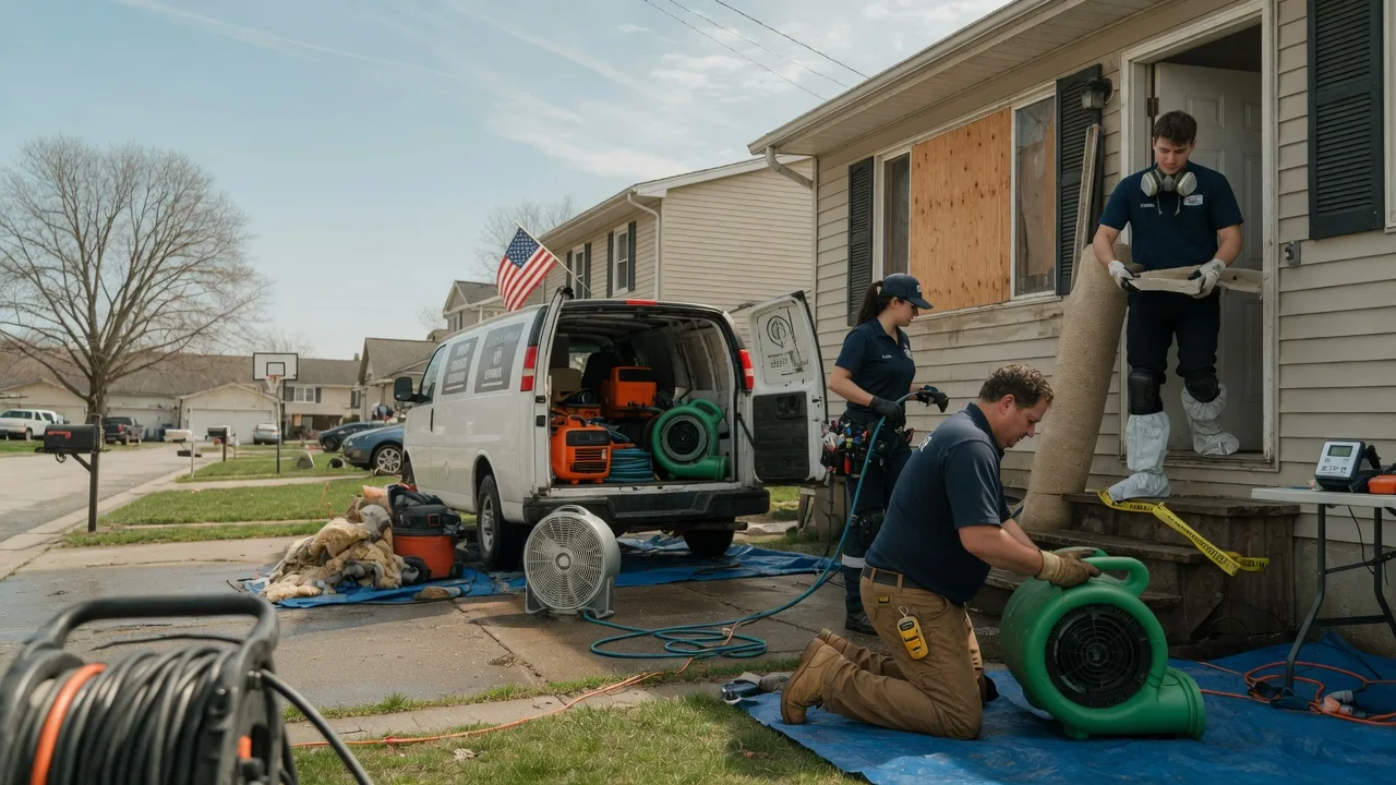 Water Damage Restoration in Loving, TX near me